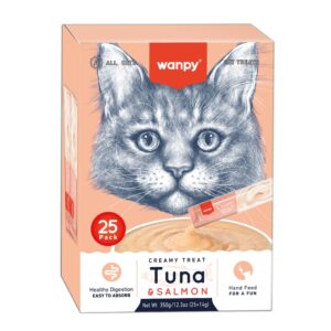 Wanpy Creamy Treat Tuna And Salmon