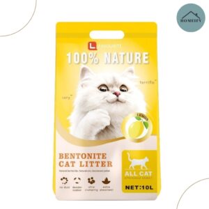 L Favourite Bentonite Cat Litter Lemon