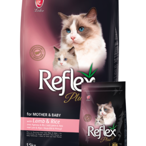 Reflex Plus Mother and Baby Cat Food with Lamb 15kg