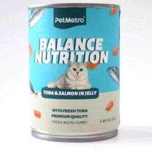 Pet Metro Cat Can Food Tuna & Salmon In Jelly