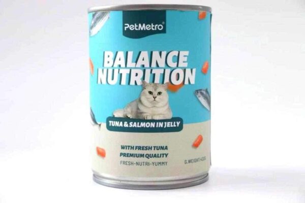 Pet Metro Cat Can Food Tuna & Salmon In Jelly